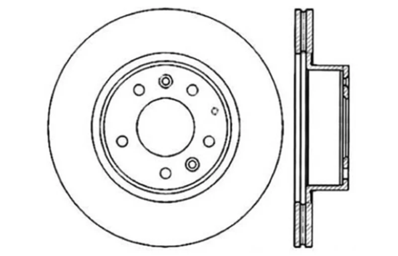 StopTech Slotted & Drilled Sport Brake Rotor - Image 2