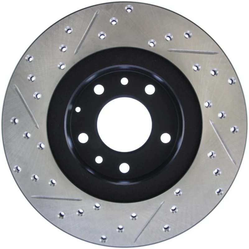 StopTech Slotted & Drilled Sport Brake Rotor - Image 3
