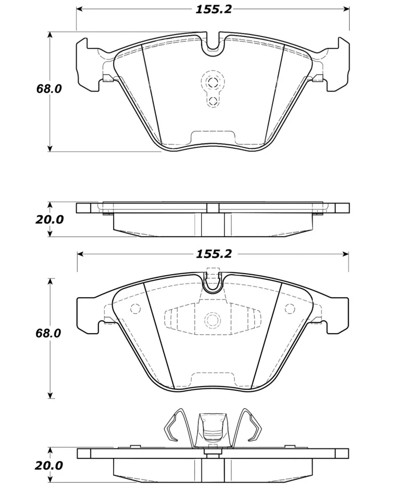 StopTech Street Touring Brake Pads - Image 4