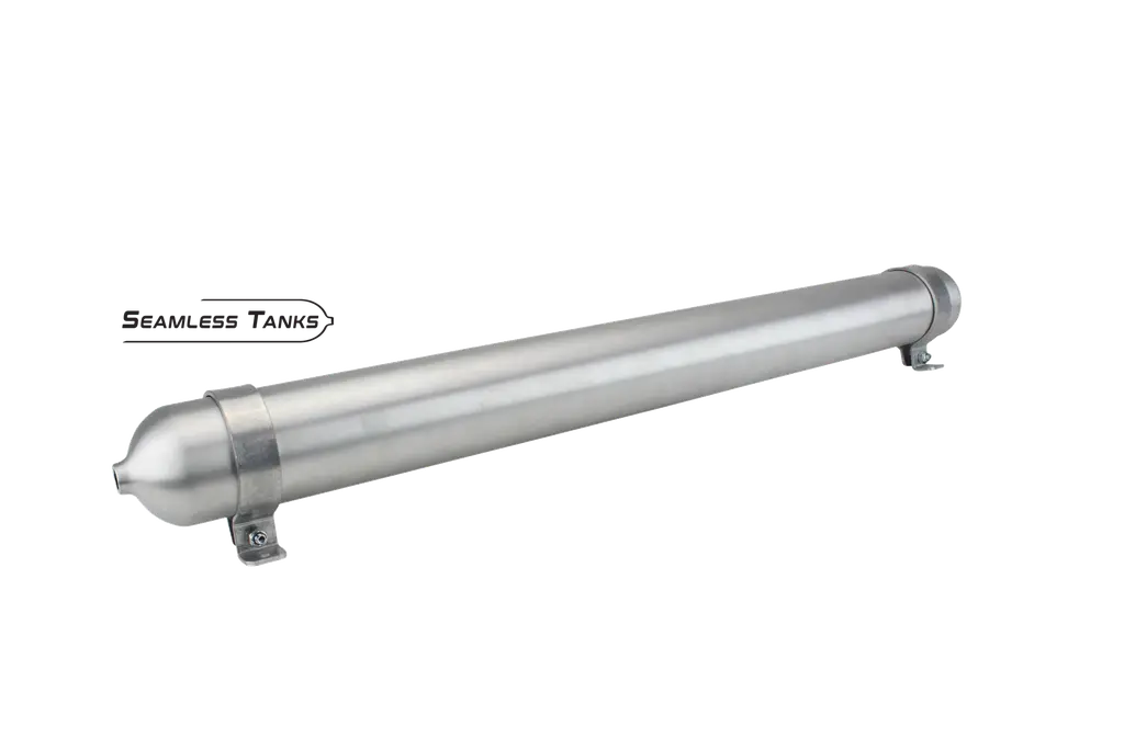 Seamless Tanks 2.875" x 32" Long .715 Gal (2) 1/4 NPT Ports