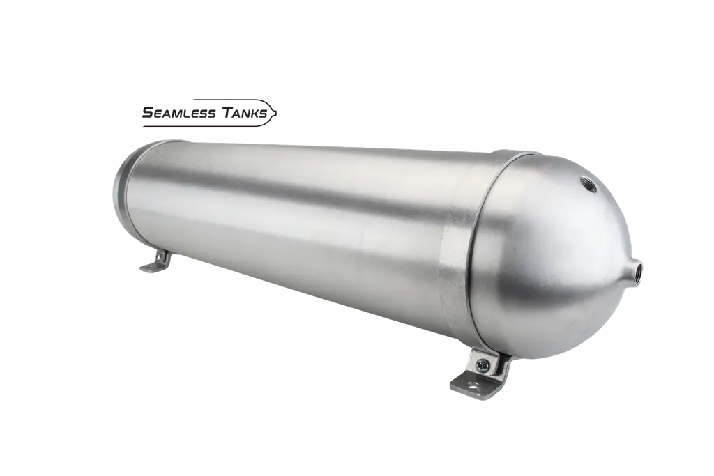 Seamless Tanks 6.625" x 32" Long 3.99 Gal (4) 3/8 NPT (1) 1/4 NPT Ports