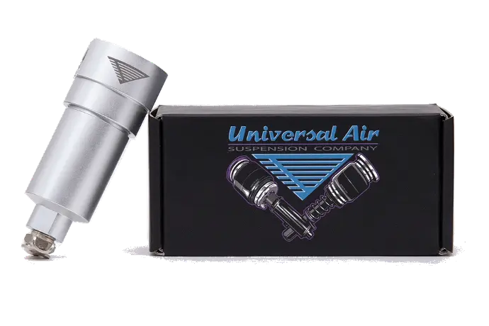 Universal Air 1/4" NPT Metal Bowl Water Trap – Compact Air Suspension Filter with Twist Drain - Image 2
