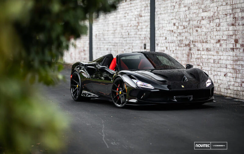 Vossen x Novitec NF10 21x9in - 5x114.3 BP - ET35 - Gloss Black Ferrari 488 / F8 Front Wheel - Image 2