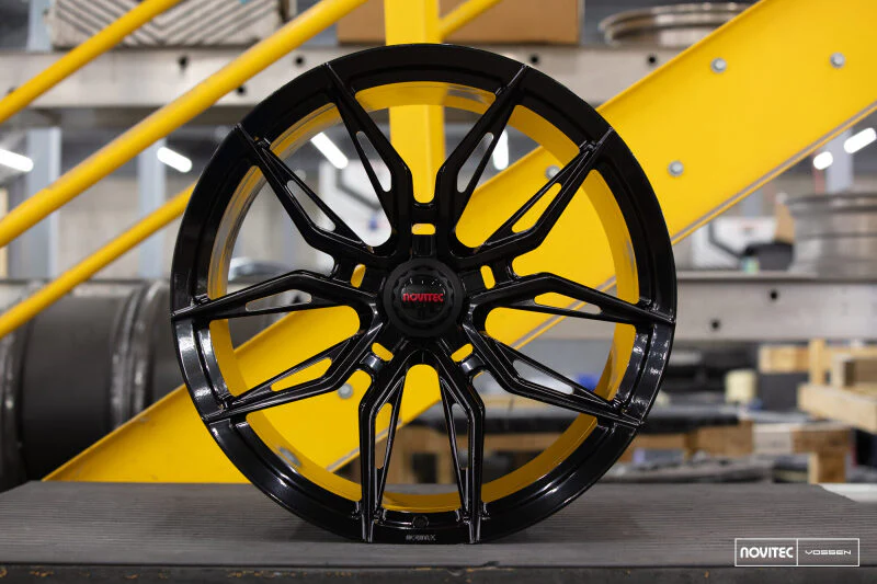 Vossen x Novitec NF11 21x9in - 5x114.3 BP - ET35 - Gloss Black Ferrari 488 / F8 Front Wheel