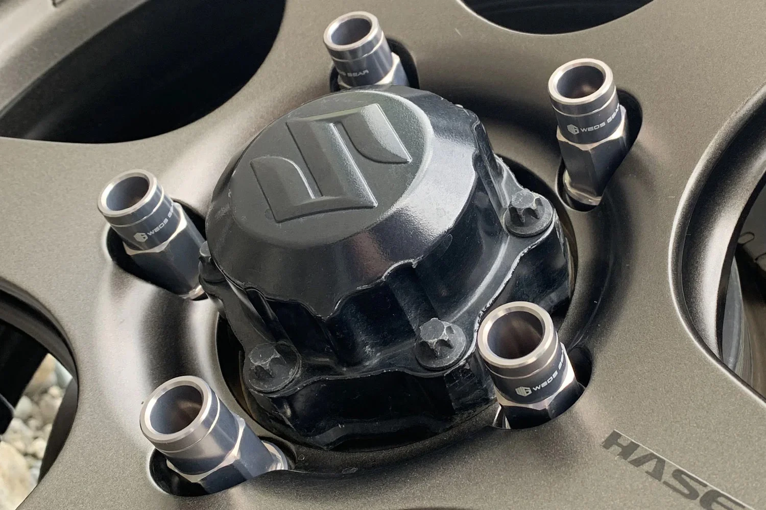 Weds Gear - Forged Open-Ended Lug Nut Set -Gun Metal - M12x1.25/1.50 - Image 3
