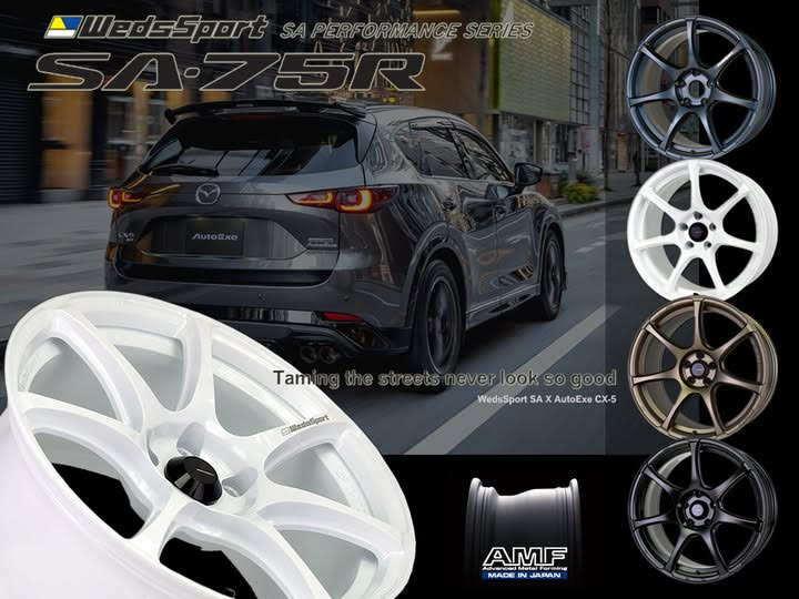 WedsSport SA-75R 18x9.5 (North American Colors) - Image 5