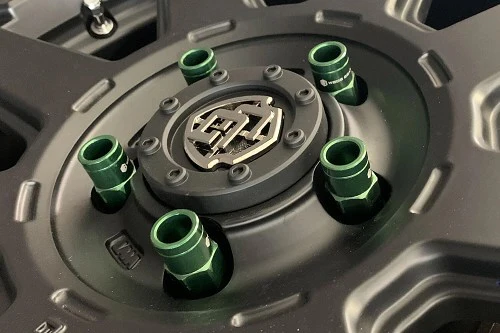 Weds Gear - Forged Open-Ended Lug Nut Set -Moss Green - M12x1.25/1.50 - Image 3
